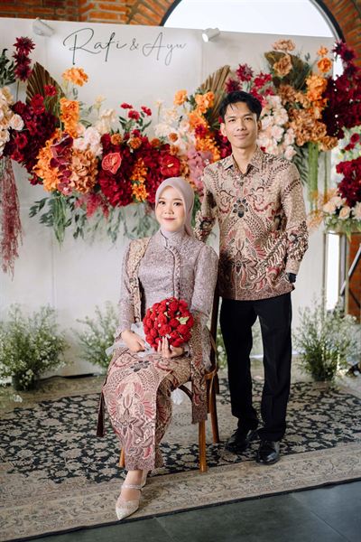 Rafi Azhar dan Destria Ayu Ramadhan